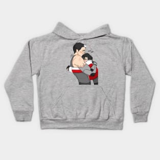 sheith hug Kids Hoodie